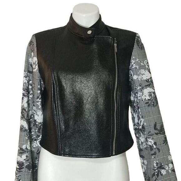 Rachel Roy Charlie Moto Jacket Size medium - Picture 2 of 9